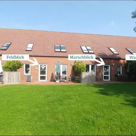 Deichblick - Landlust Osterwarf Apartment Norddeich (Norden)